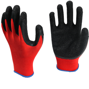 CITICITY 13 Gauge Polyester Lined Crinkle Latex Coated Safety Work Gloves Anti-static Tear-resistant Protective Gloves for Indus - Product Image 2