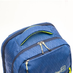 Blue Large Capacity Lightweight <b>Drawstring</b> <b>Backpack</b> Rhombus Grid Pattern Design Suitable for Short Trips Versatile <b>Backpack</b> - Product Image 4