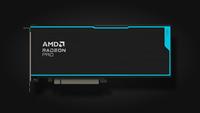 Carte graphique AMD Radeon Pro V620 32 Go GDDR6 PCI Express refroidie par ventilateur pour station de travail de bureau GPU d'occasion