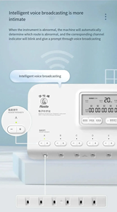 SDZ-V 6 kênh điện tử châm cứu điều trị cụ với đa-chế độ và có thể điều chỉnh cường độ Electro châm cứu thiết bị - Product Image 3