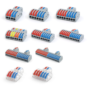 Conectores <span class=keywords><strong>de</strong></span> Cable Rápidos DIY GO SPL, Conector Universal Compacto <span class=keywords><strong>de</strong></span> Palanca para Conductor, Conector <span class=keywords><strong>de</strong></span> Empalme <span class=keywords><strong>de</strong></span> Cable Eléctrico, Bloque <span class=keywords><strong>de</strong></span> Terminales <span class=keywords><strong>de</strong></span> Empuje - Product Image 1