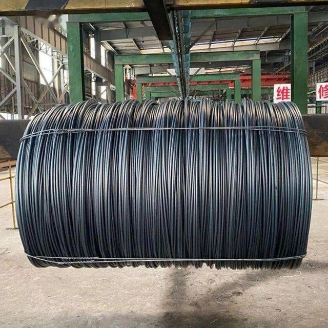 Low Carbon Mild Steel Wire Round Rods Annealed Black Wire Deformed Steel Construction Iron Wired Rods