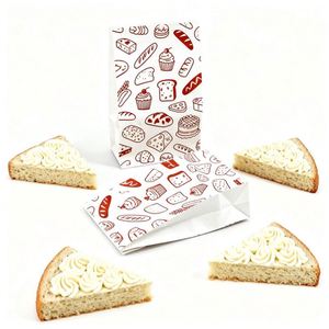 Eco-Friendly Food Grade <b>Paper</b> Waterproof Greaseproof <b>Brown</b> Kraft <b>Paper</b> Food <b>Bags</b> for Takeaway Bread <b>Bag</b> with Custom Logo - Product Image 6