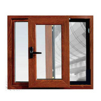 Nouveau modèle de fenêtres en aluminium composite bois Conceptions de fenêtres modernes en bois