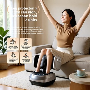 Muren Electric <b>Foot</b> <b>Massager</b> Full Coverage Roller Airbag Heating Massage For Legs And <b>Feet</b> Home Use - Product Image 2