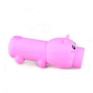 Banco de energía de silicona con forma de cerdo promocional, diseño encantador, regalo de boda, forma de animal, mini banco de energía portátil, buena, - Product Image 1