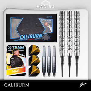 Bộ sưu tập người chơi chuyên nghiệp caliburn han G2 20g 22g 24g 26g thép và mũi mềm phi tiêu 3 miếng đặt 90% phi tiêu vonfram - Product Image 6