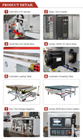 Machine CNC à chargement et déchargement automatiques, 3 axes, changeur d'outils automatique, haute précision, pour la ligne de traitement des panneaux