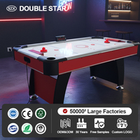 Table de hockey sur air électrique professionnelle 7FT en MDF avec lamination PVC, coins en ABS, construction robuste et personnalisable pour la vente en gros