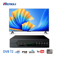 Décodeur TV numérique DVB-T2 HEVC/H.265 pour les marchés de Malaisie, d'Asie et d'Afrique – Boîtier décodeur TV pour chaînes gratuites