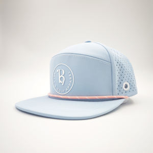 Casquette de baseball et de golf ajustable, 6 panneaux, en tissu Dobby Argyle uni, avec logo brodé, haute qualité, personnalisable, vente en gros du fabricant, dernière collection - Product Image 4