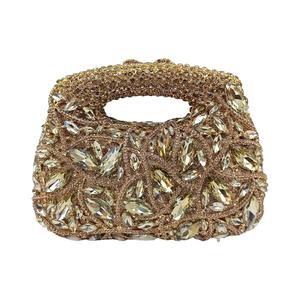 Sac de soirée élégant pour femme, luxueux, classique, orné de strass, sac à main scintillant en cristal pour fête, bal, sac à main élégant - Product Image 1