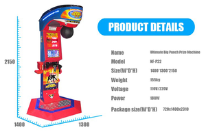 Électronique à monnayeur Ultime Grand <span class=keywords><strong>coup</strong></span> de <span class=keywords><strong>poing</strong></span> boxe d'arcade <span class=keywords><strong>machine</strong></span> de jeu de rachat - Product Image 2