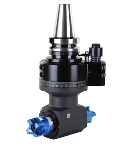 Centro de mecanizado con cabezal de doble ángulo y salida bidireccional para fresado lateral, BT30-ER25, fresado en ángulo recto de 150 grados, 4500 RPM CW-CW - Product Image 1