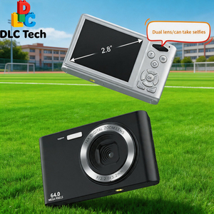 Cámara Selfie DLC <span class=keywords><strong>C6A</strong></span> Mejorada con Alta Resolución, Grabación 4K y Zoom Digital 18X para Principiantes en Fotografía y Uso Diario - Product Image 1
