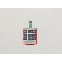 Teclado de Membrana FPC Táctil Flexible Personalizado, Teclado de Película con Color Pantone/RAL, Domo Metálico en Relieve, Adhesivo 3M