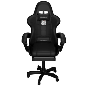 Reclinabile 150KG in pelle sintetica eco-friendly Silla Gamer Black Pro Hell castello sedia reclinabile da gioco con cuscino lombare - Product Image 2