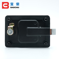 Loquet de porte mécanique en fer pour groupe électrogène diesel, pièces de groupe électrogène, loquet d'armoire électrique pour coffret de groupe électrogène silencieux