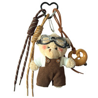 Peluche Ours Mignonne, Breloque Créative pour Sac en Forme d'Ours