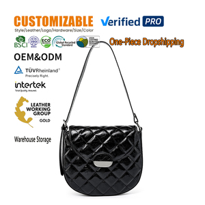 Nouvelle Collection : Sacs <span class=keywords><strong>à</strong></span> Main de Luxe pour Femmes – Mini Sac Bandoulière de Marque Célèbre en Cuir de Vachette Grainé Litchi - Product Image 1