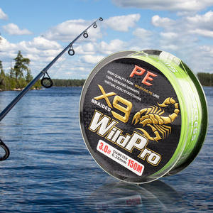 Línea de pesca trenzada Wildpro X9 3.0 150m de alta resistencia para pesca en el mar - Product Image 1