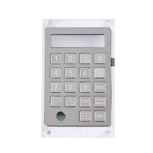 18 phím số Kim Loại Tùy chỉnh-thực hiện bàn phím không thấm nước với chữ nổi - Product Image 1