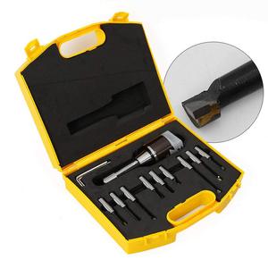 رؤوس حفر خشنة F1 مقاس 12 مم، طقم من 9 قطع مع ساق حفر BT/NT/<span class=keywords><strong>R8</strong></span>/MT، مجموعات حفر F1 <span class=keywords><strong>R8</strong></span> مقاس 12 مم، ملحقات أدوات الآلات - Product Image 4