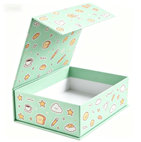 Boîte cadeau magnétique mate personnalisée, boîte d'emballage rigide à rabat pour cosmétiques, bijoux, vêtements, boîte de rangement de luxe, vente en gros