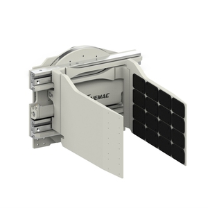 Abrazadera de papel de rollo apilador eléctrico accesorios de carretilla elevadora giratoria - Product Image 2