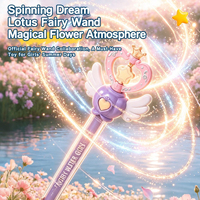 Pistolet à eau spirale féerique multi-trous, baguette magique extractible, jouet pour enfants, idéal pour les jeux d'été en extérieur