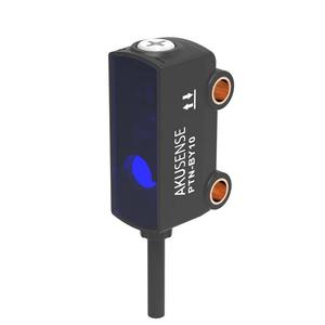 5-100 मिमी PTN-BY10PC उच्च प्रतिबिंबित बैटरी धातु प्लास्टिक समायोजित रेंज डिफ्यूज़र वर्ग फोटोइलेक्ट्रिक सेंसर pnp डार्क ऑन - Product Image 1