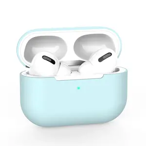 Airpod Pro kulakiçi için darbeye dayanıklı kulaklık koruyucu kılıf kapak silikon hava pod kılıf için Airpods pro