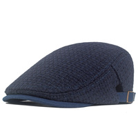 Venta al por mayor para hombre hiedra plana Newsboy conducción moda sombreros Otoño Invierno boina irlandesa caza Newsboy gorras personalizadas logotipo etiqueta
