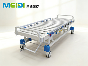 Lit d'hôpital médical <span class=keywords><strong>à</strong></span> <span class=keywords><strong>lattes</strong></span> réglables, pour soins <span class=keywords><strong>à</strong></span> domicile, certifié CE - Product Image 3