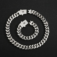 Pulsera de Cadena Cubana Iced Out de Latón con Cierre de Resorte y Zirconia Cúbica, Estilo Hip Hop, para Hombre y Mujer, Venta al por Mayor