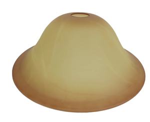 Round Alabaster Amber Frosted <strong>UK</strong> Hat <strong>Glass</strong> Lamp <strong>Shade</strong> Lighting Cover for Floor <strong>Light</strong> - Product Image 1
