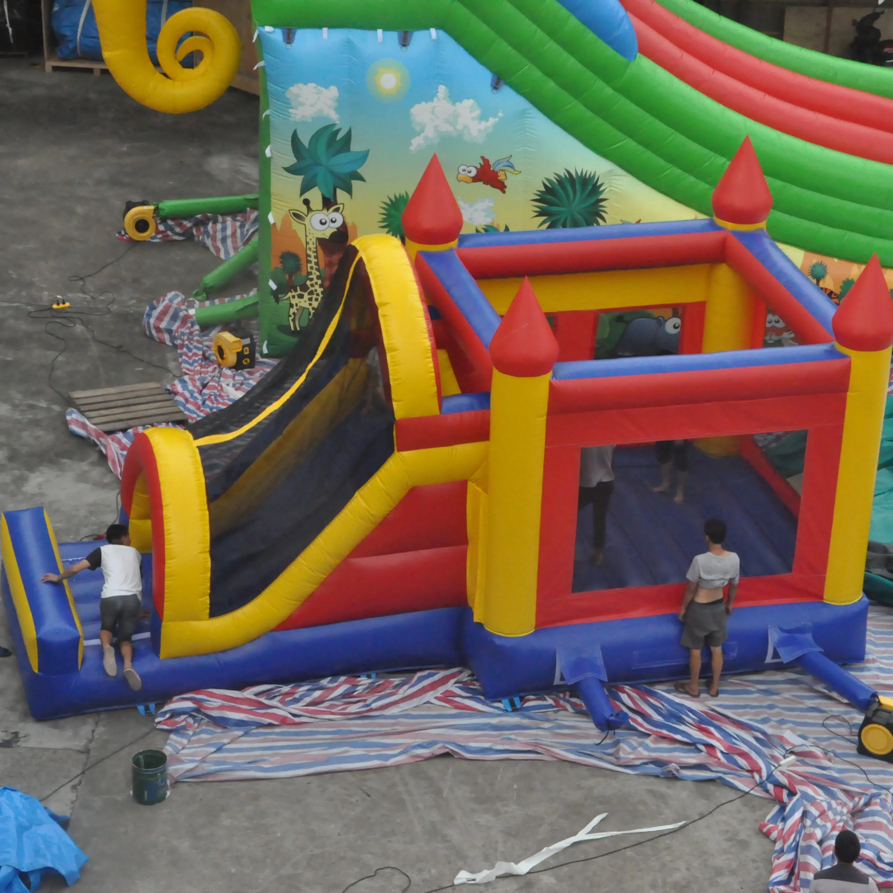 New design bouncer Slide Combo For Sale 2023 Commercial Inflatable Bouncer Inflatable Bounce Castle