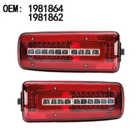 Feu arrière à LED 24V compatible avec DAF NEW XF105 XF530 CF Camion Feu arrière à LED OEM 1981864 2007613 1981862 2007614