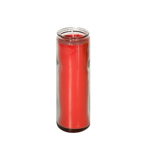 Fabricant fournissant des bougies de cire religieuses parfumées spirituelles noires pour 7 jours de prière, prix de la cire de paraffine pour Noël <span class=keywords><strong>et</strong></span> Pâques - Product Image 1