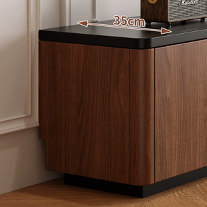 Holz Moderner Minimalistischer Multifunktionaler <span class=keywords><strong>TV</strong></span>-Ständer und Couchtisch-Kombination mit Stauraum Einfache Montage für Wohnzimmer - Product Image 5