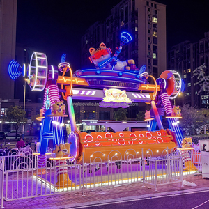 Commercial Christmas Theme Swing Ride Customized <b>LED</b> Amusement Swing for Amusement Park CE Certified Kids & Family Thrill Ride - Product Image 4