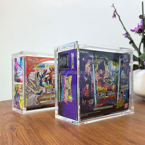 Boîtier en acrylique 6 mm anti-UV TCG Wholesale pour Booster Box <span class=keywords><strong>Dragon</strong></span> <span class=keywords><strong>Ball</strong></span>, protection <span class=keywords><strong>et</strong></span> présentation de haute qualité - Product Image 1