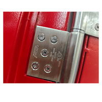 Porte en verre coupe-feu 1 heure avec barre anti-panique homologuée UL, porte coupe-feu pour hôtel, porte coupe-feu pour appartement, porte coupe-feu pour projet de construction