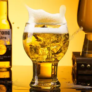 Wholesale beer glassware weizen pilsner pint glasses cup high quality glass drink beer juice mug for bar