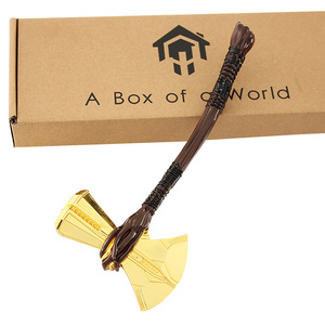 Vente flash, marteau de <span class=keywords><strong>Thor</strong></span> de haute qualité en métal, accessoires <span class=keywords><strong>Marvel</strong></span>, Mjolnir, marteau de <span class=keywords><strong>Thor</strong></span> avec base - Product Image 2
