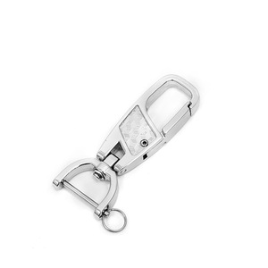 Porte-clés de voiture en alliage de zinc, porte-clés en métal avec vis anti-perte pour usage domestique - Product Image 2
