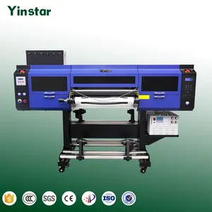Large manufacturer Yinstar UV dtf printer with uv ink sticker machine 60cm 3 heads i3200/i1600