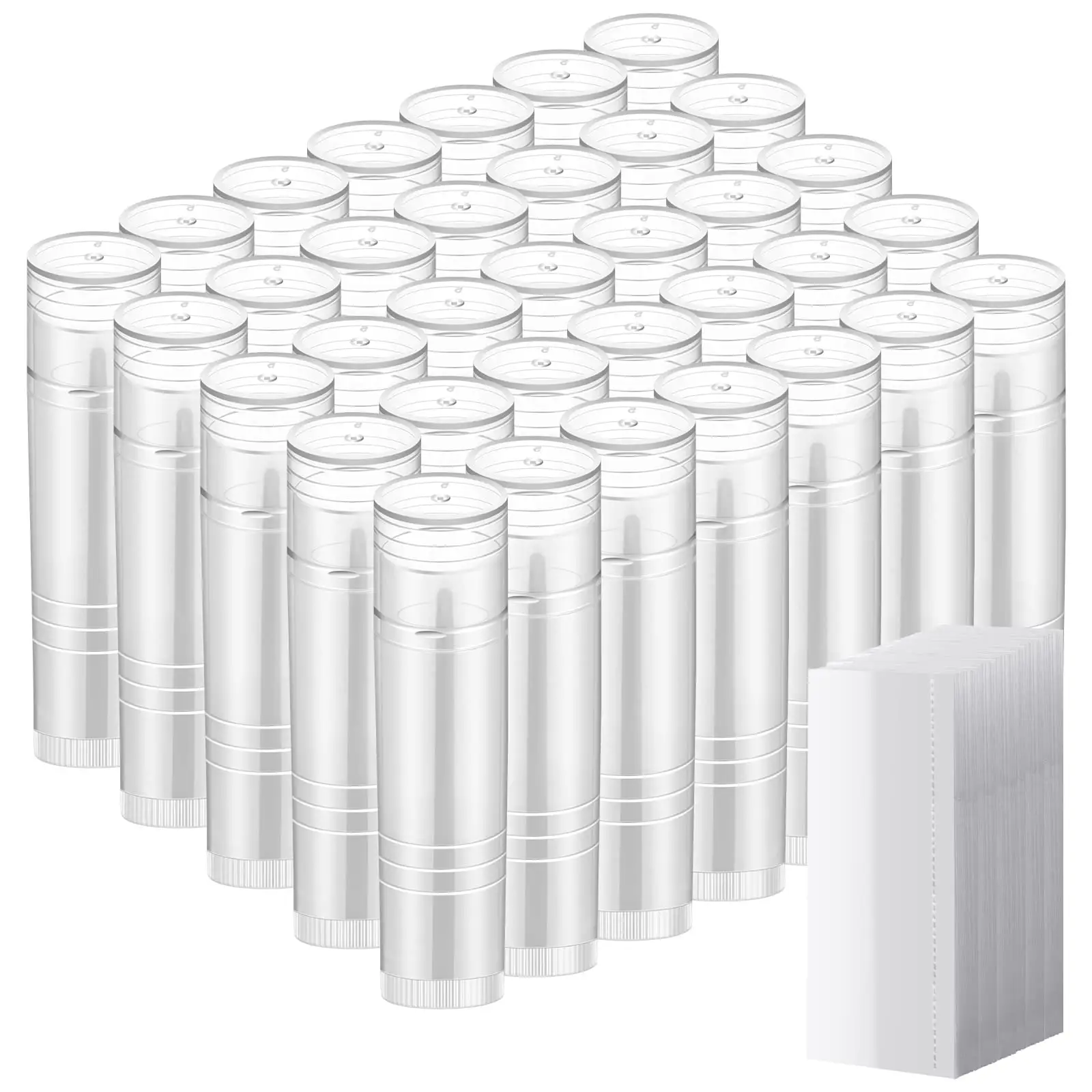 Индивидуальные высококачественные уникальные косметические контейнеры для блеска для губ прозрачные розовые 15 г 10 мл косметические трубки для губной помады