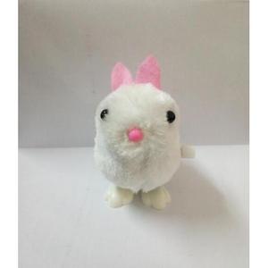 Jouet en peluche lapin blanc à remonter, mouvement par inertie, taille unique, pour enfants de 2 à 4 ans, cadeau éducatif unisexe - Product Image 3