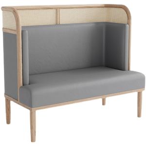 In legno massiccio rattan ristorante tavoli e sedie divano per caffetteria custodire in pelle stand sedile per hotel bar - Product Image 6